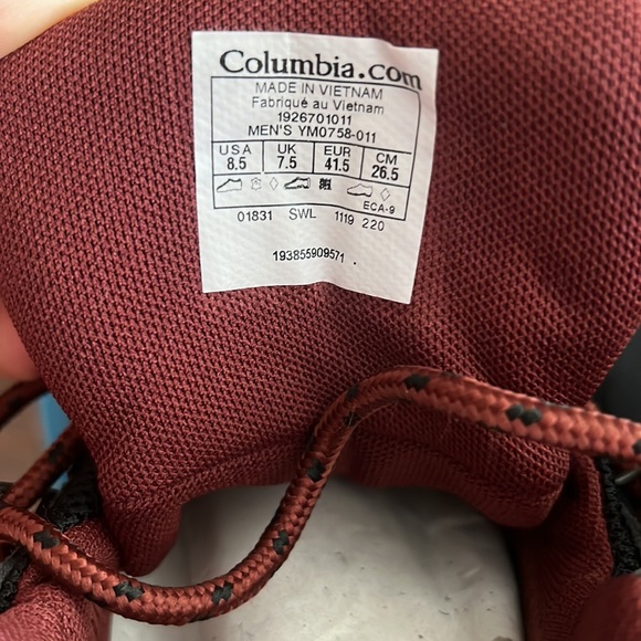Columbia M Yoncalla Boots size 8.5 Men’s - Picture 4 of 6
